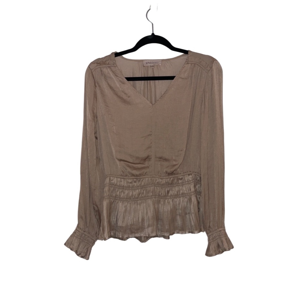 Silky Blouse Top